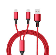 Combo: Universal Strong Car Mount & 2-in-1 Braided 6' Charging Cable