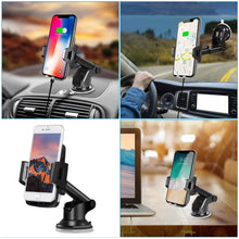 DGN Universal 3-in-1 Strong Car Mount for Windshield, Dashboard or Air Vent