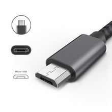 Micro USB Cable Android Charger Nylon Braided 10 ft Sync and Fast Charging Cable for Samsung, Android Smartphones