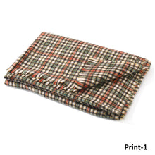 Soft & Warm Oversized Plaid Checked Blanket Scarves