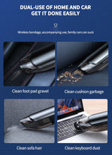 Wireless Portable Handheld Car Vacuum Cleaner For Car, Home, Kitchen, Office