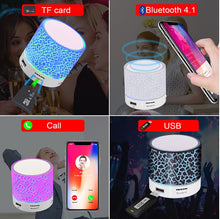 Wireless LED Lightweight and durable Portable Bluetooth speaker
