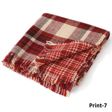 Soft & Warm Oversized Plaid Checked Blanket Scarves