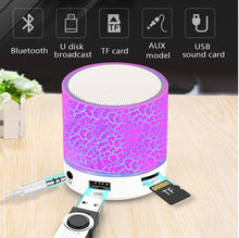 Wireless LED Lightweight and durable Portable Bluetooth speaker