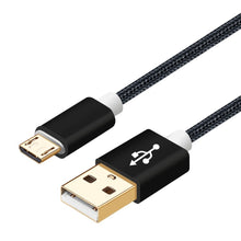 Micro USB Cable Android Charger Nylon Braided 10 ft Sync and Fast Charging Cable for Samsung, Android Smartphones