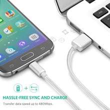 Micro USB Cable 3 ft and 10ft Long Fast Charging Cable Nylon Braided USB Android Charger