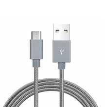 Micro USB Cable Android Charger Nylon Braided 10 ft Sync and Fast Charging Cable for Samsung, Android Smartphones