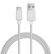 Micro USB Cable Android Charger Nylon Braided 10 ft Sync and Fast Charging Cable for Samsung, Android Smartphones
