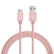 Micro USB Cable Android Charger Nylon Braided 10 ft Sync and Fast Charging Cable for Samsung, Android Smartphones