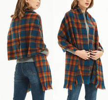 Soft & Warm Oversized Plaid Checked Blanket Scarves