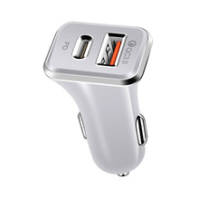 2-Port Fast Car Charger Universal 36W Dual USB USB-A & USB-C PD Charger